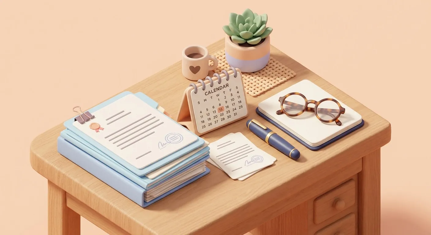 End of life planning documents and advance care checklist