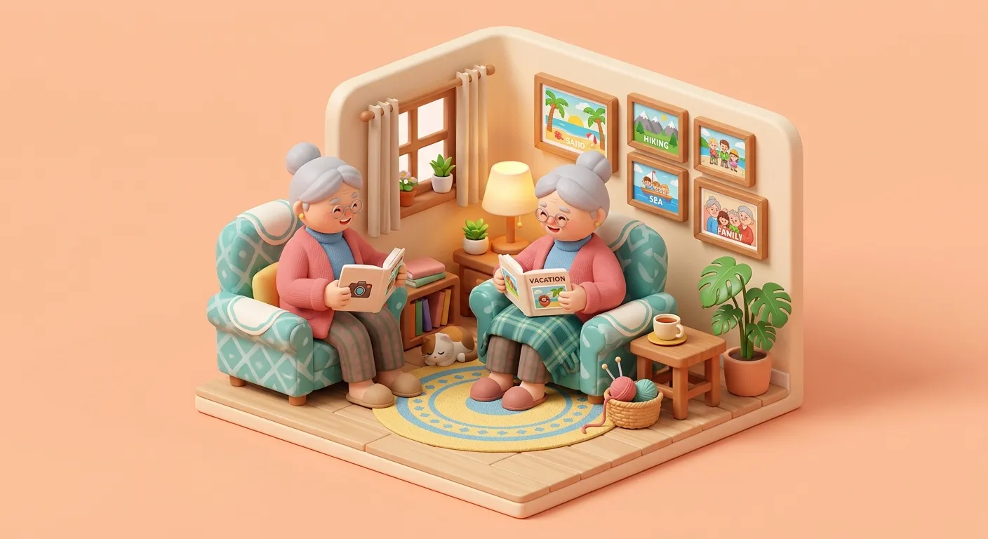 Staying connected with aging parents after a family vacation