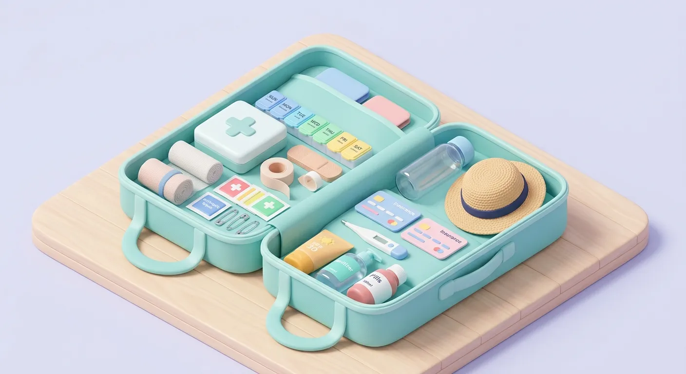 Managing medications and health needs while traveling with aging parents