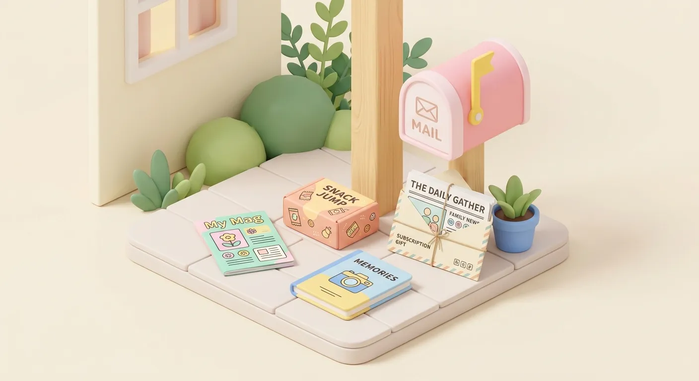 Monthly subscription gifts for parents in assisted living