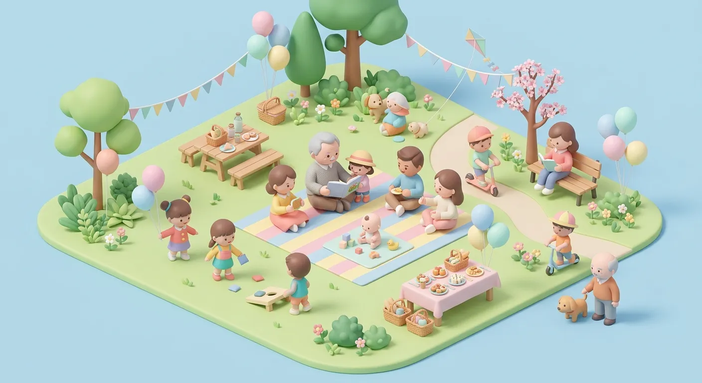 Illustration: Planning a Multi-Generational Grandparents Day Event