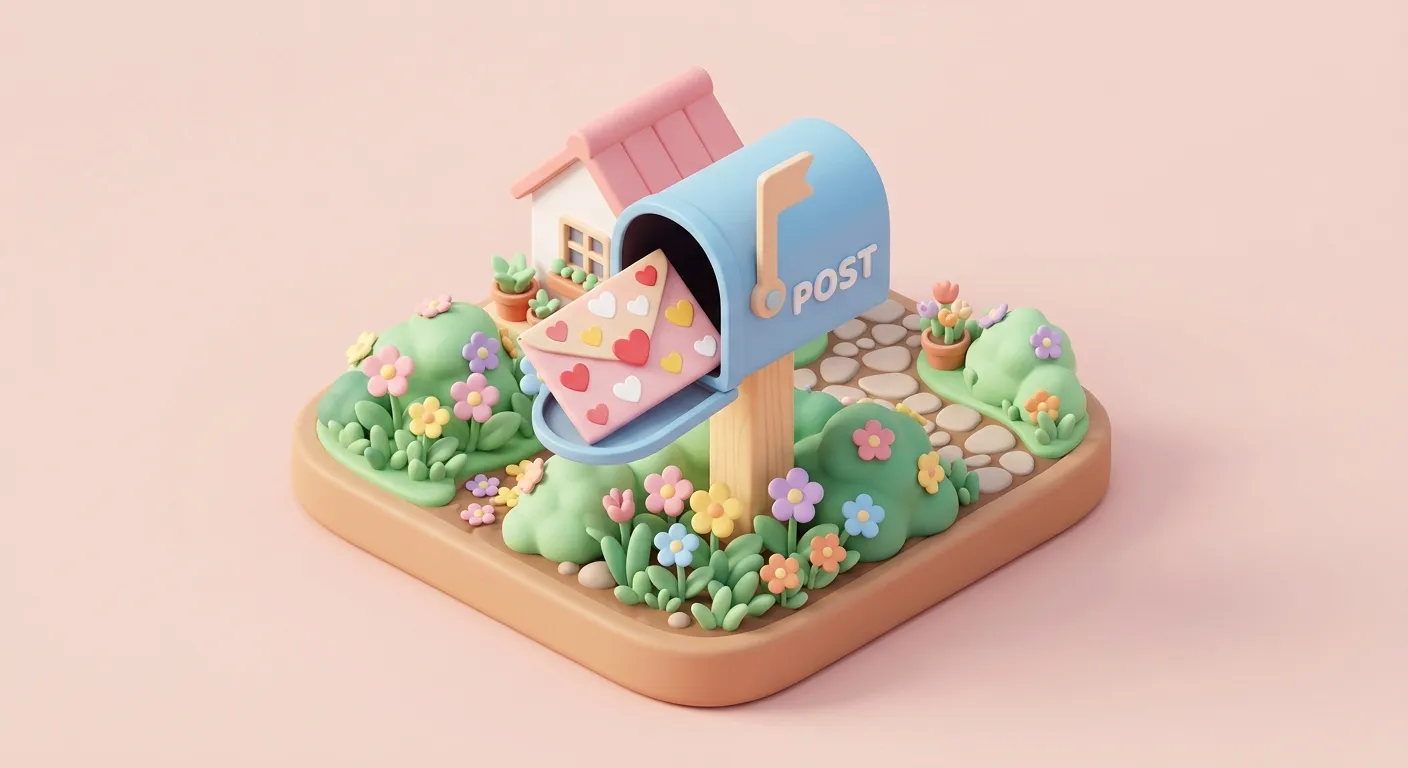 Two generations sharing a warm moment with a letter