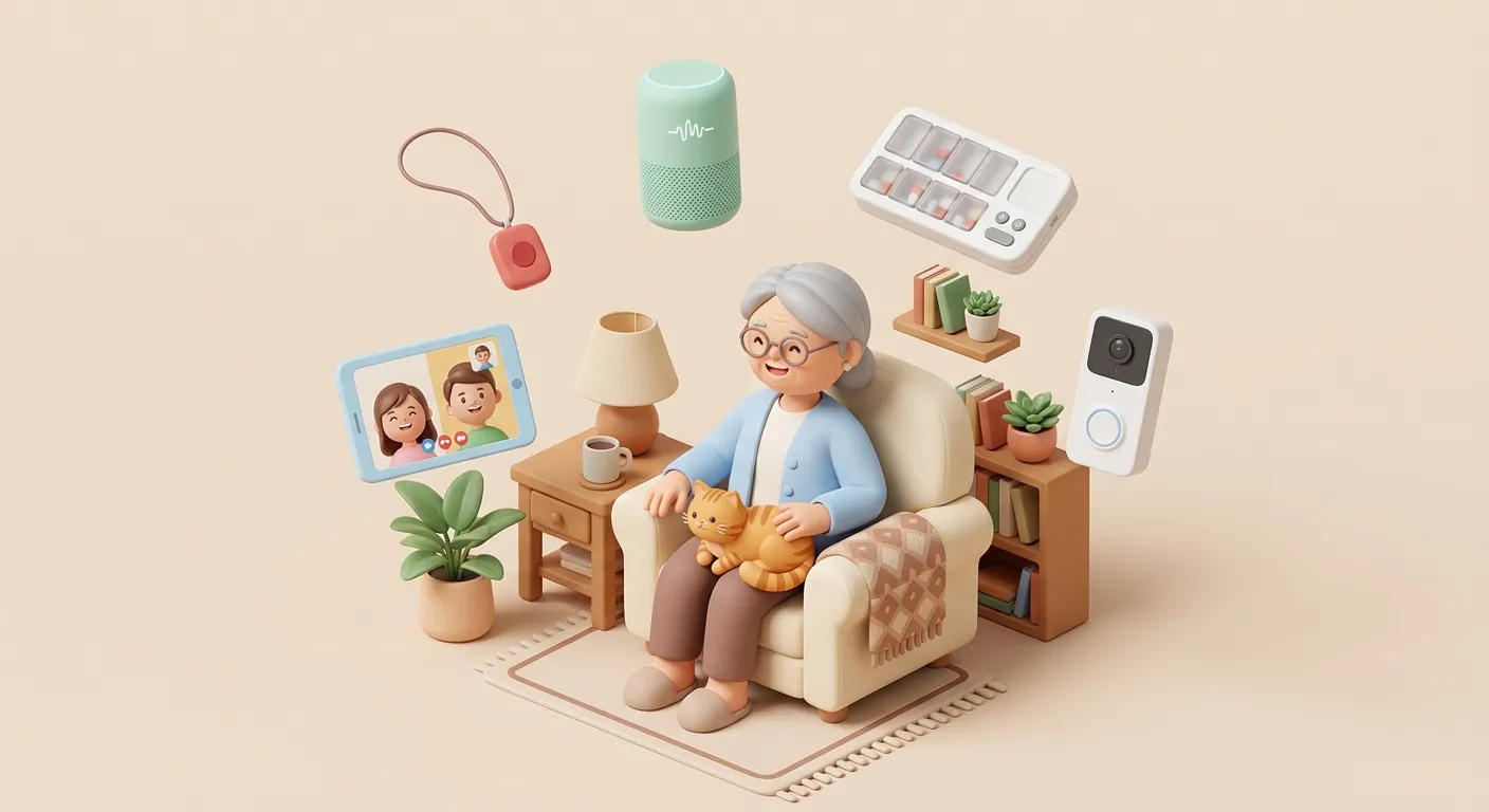 Technology tools that help with long-distance caregiving for aging parents