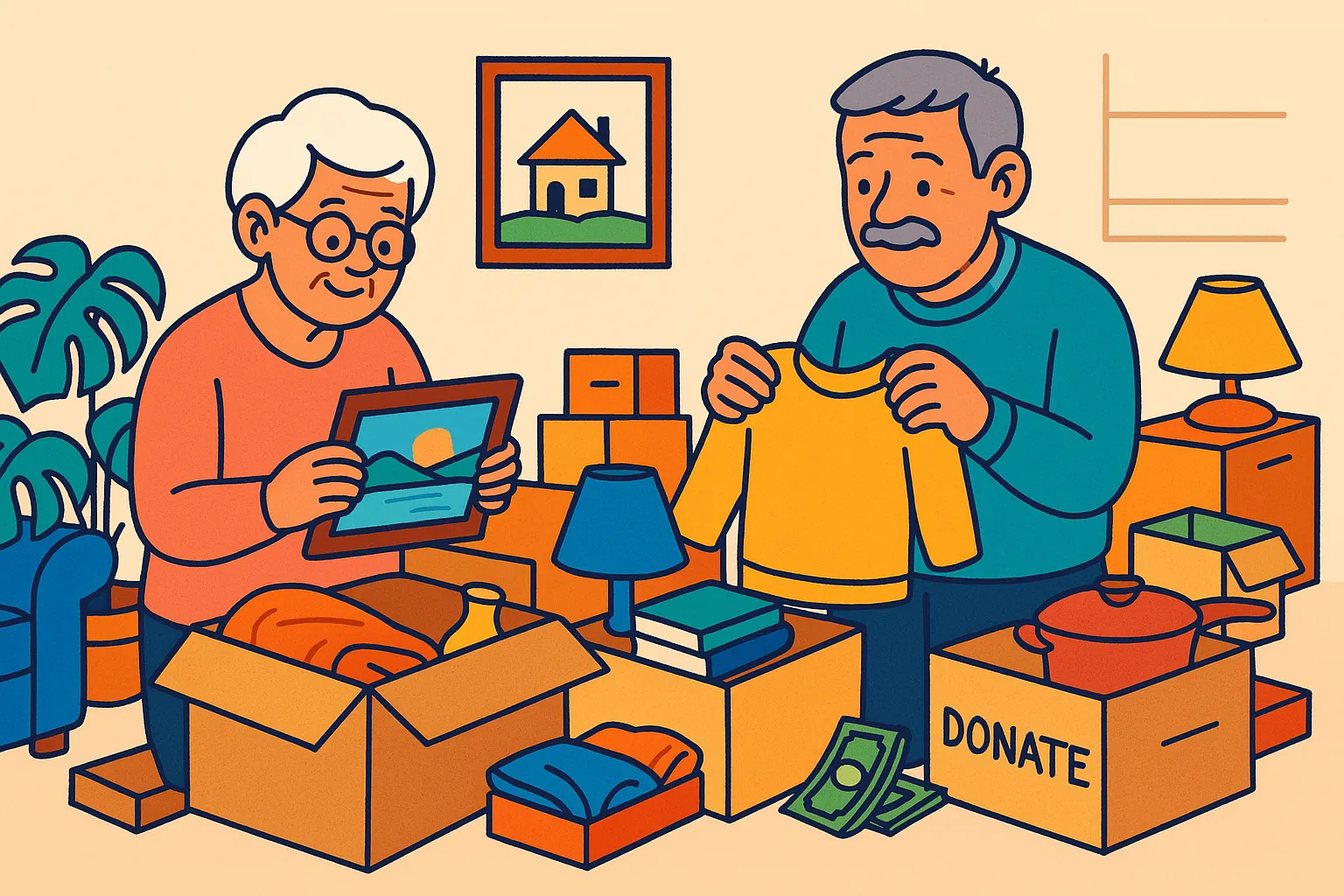 Illustration: Downsizing and Packing Strategies